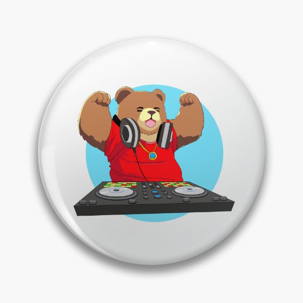 Artikelvorschau, DJ Bear – Loco Animal Squad entworfen und verkauft von LocoAnimalSquad.