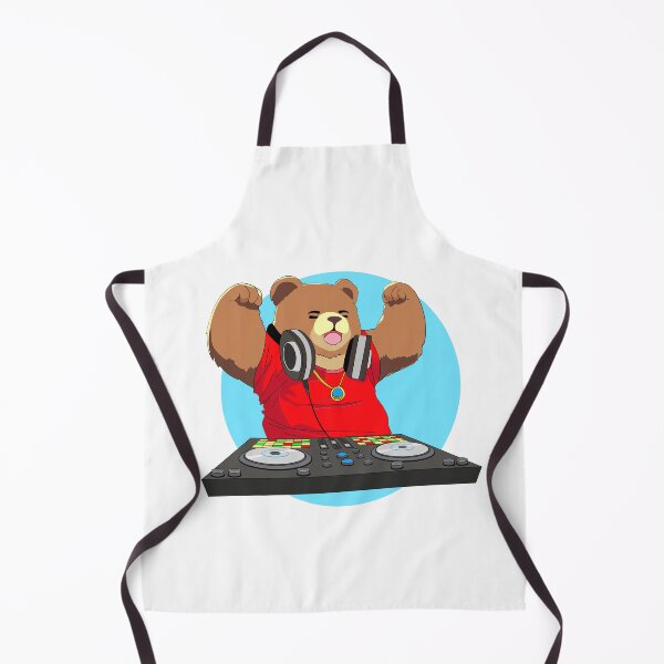 Item preview, DJ Bear - Loco Animal Squad designed and sold by LocoAnimalSquad.