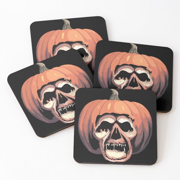 Aperçu de l'œuvre Halloween - Crâne de citrouille créée et vendue par Sabreflurry.