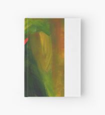 Abstract painted background Hardcover Journal