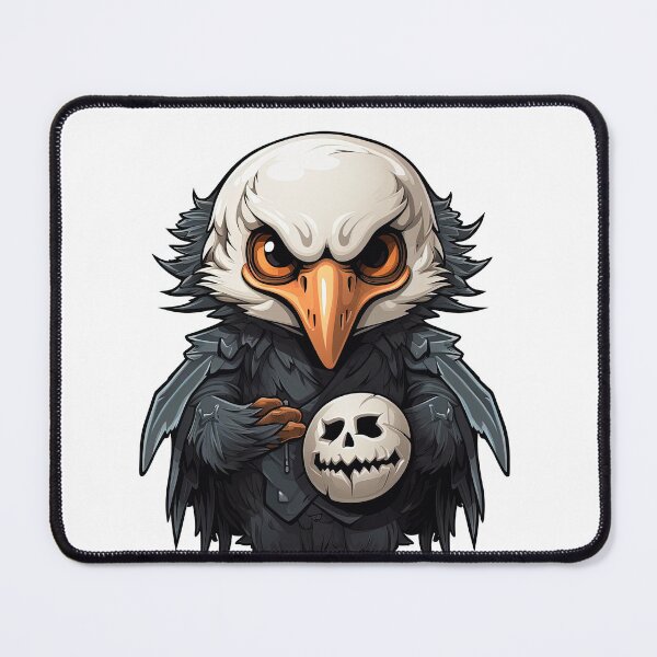 Item preview, Scary Osprey in horror outfit - Halloween Special designed and sold by Sidewayanimals.