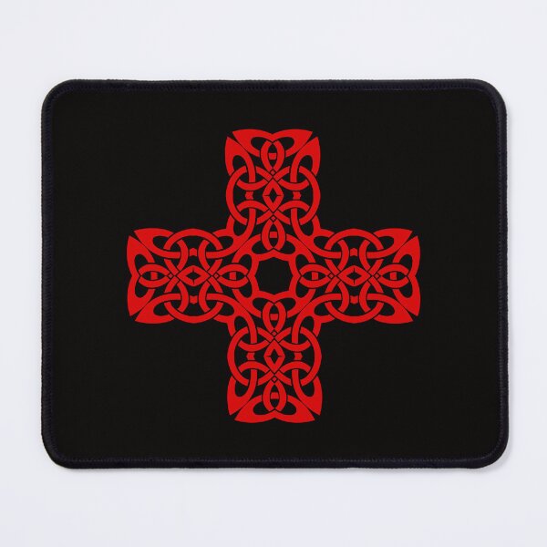 Item preview, Red Celtic Cross designed and sold by Jeallan Designs.