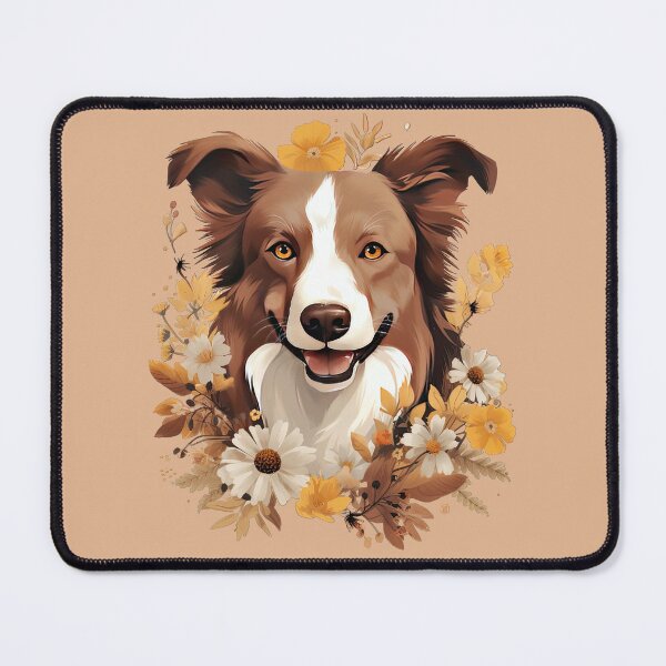 Item preview, Happy Border Collie designed and sold by ZombieLH.