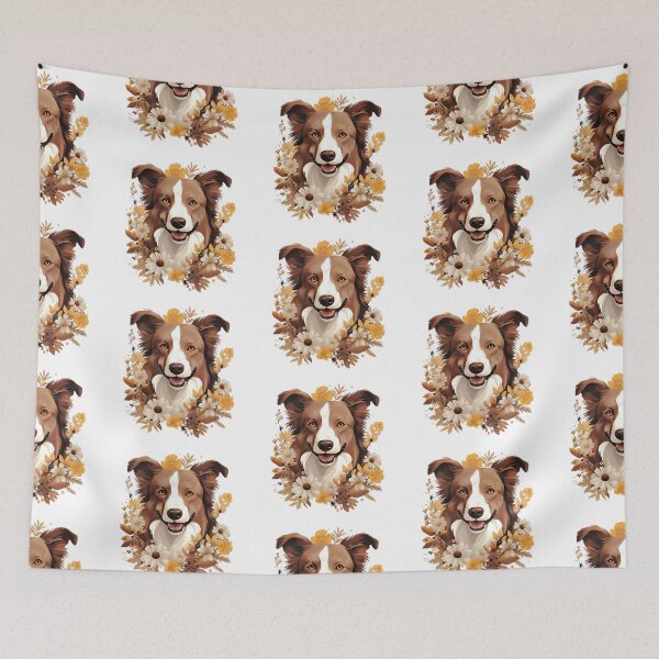Item preview, Happy Border Collie designed and sold by ZombieLH.