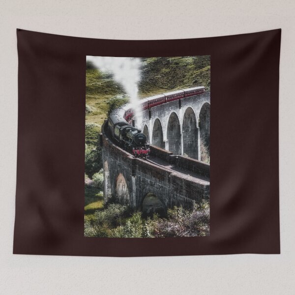Item preview, Jacobite Express on the Glenfinnan Viaduct in Scotland designed and sold by Jürgen Wiesler.