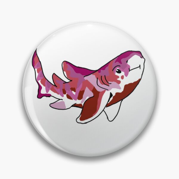 Item preview, Lesbian shark flag designed and sold by Twinzes.