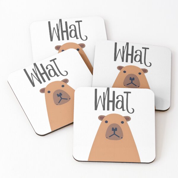 Item preview, capybara say what designed and sold by sabily.