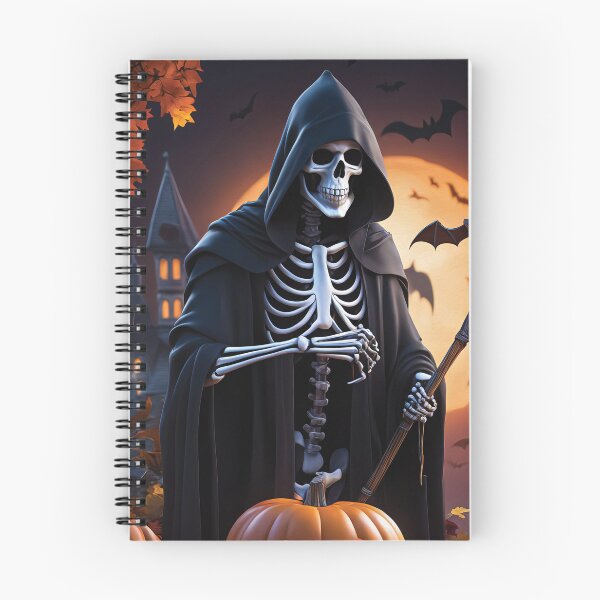Item preview, Autumn Whispers: Halloween Grim Reaper Riddle designed and sold by Noorkin.