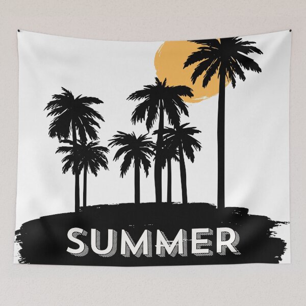 Item preview, Summer vibes with sun and trees designed and sold by drsaver.