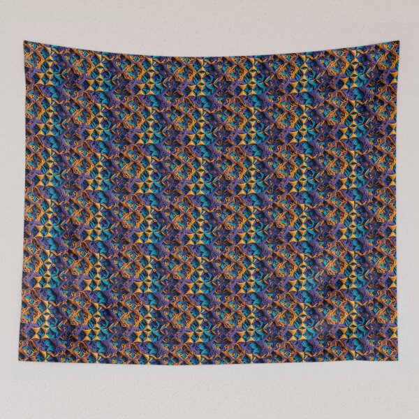 Item preview, Vibrant Abstract geometric intricate pattern  designed and sold by Theo-B.