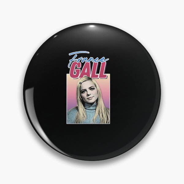 Item preview, FRANCE music GALL  60s Style Retro Fanart Design designed and sold by Art-Shop-Day.