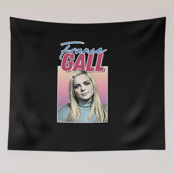 Item preview, FRANCE music GALL  60s Style Retro Fanart Design designed and sold by Art-Shop-Day.