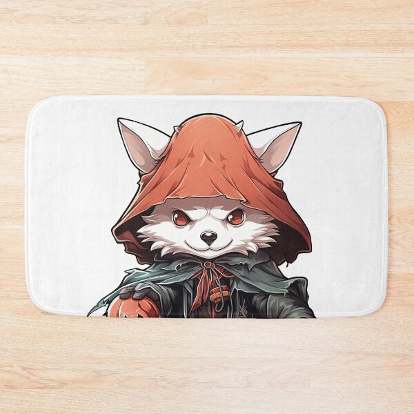 Item preview, Scary Red fox in horror outfit - Halloween Special designed and sold by Sidewayanimals.