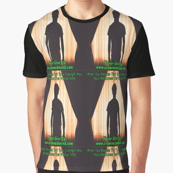 Never Give Up Graphic T-Shirt
