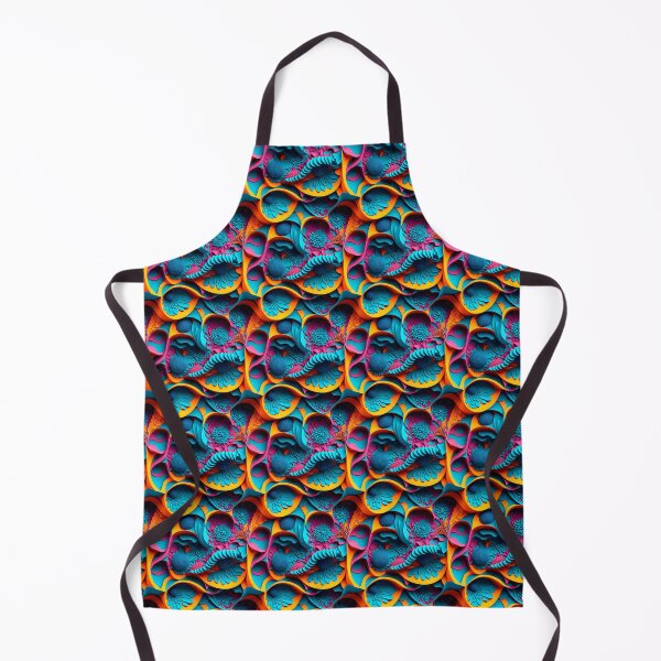 Item preview, Vibrant Abstract Floral intricate pattern designed and sold by Theo-B.