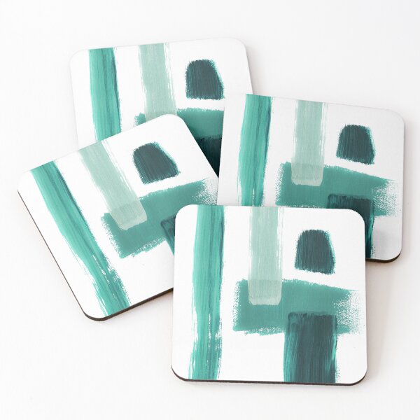 Item preview, Turquoise abstract  designed and sold by ElaSzczepaniak.