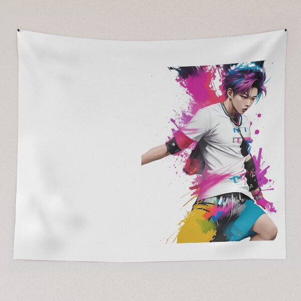 Item preview, K-Pop Boy Band Dancer - Graffiti Splash Style designed and sold by Seneku-Design.