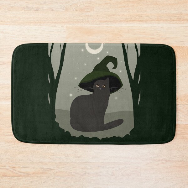 Item preview, Spooky Forest Cat designed and sold by Bimbombam.