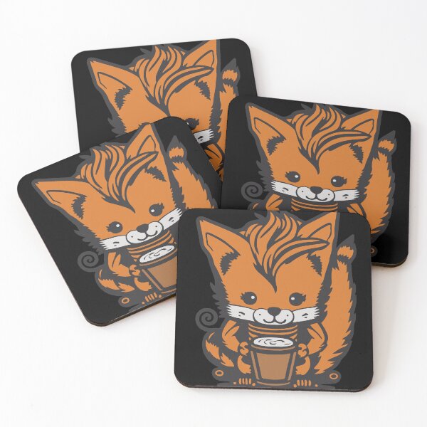Item preview, Fox caffeine coffee in the morning designed and sold by Getup-clothing.