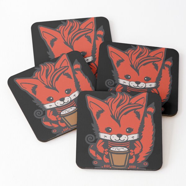Item preview, Fox caffeine coffee in the morning designed and sold by Getup-clothing.