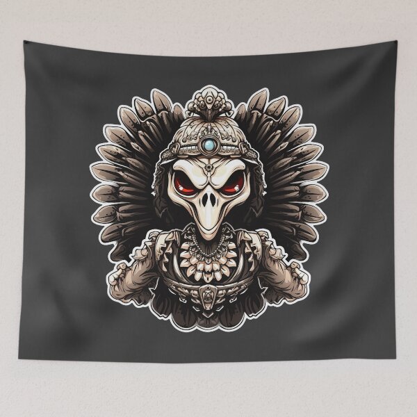 Item preview, Scary Turkey in horror outfit - Halloween Special designed and sold by Sidewayanimals.
