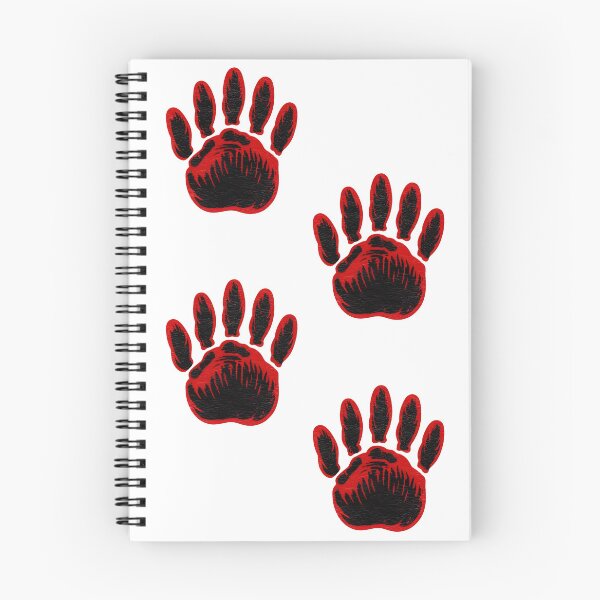 Item preview, Red Paw Tracks designed and sold by SilverSpell.