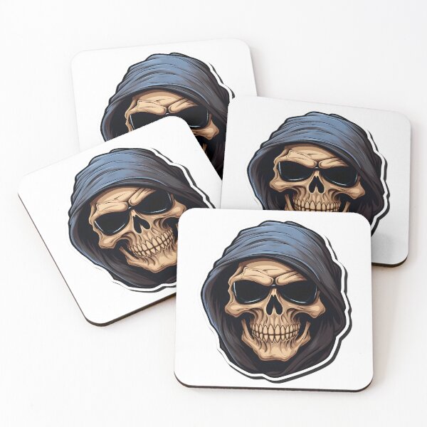 Item preview, Cartoon Blue Hooded Grim Reaper  designed and sold by ZappyP.