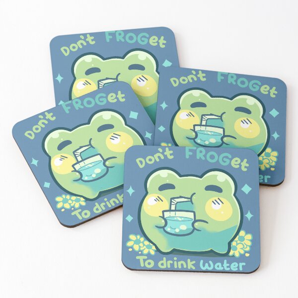 Item preview, Don't FROGet to Drink Water designed and sold by TechraNova.