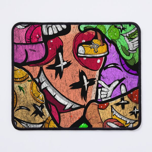 Item preview, Psychedelic Delights: A Captivating Artwork of Crazy Patterns designed and sold by Indianrocks.