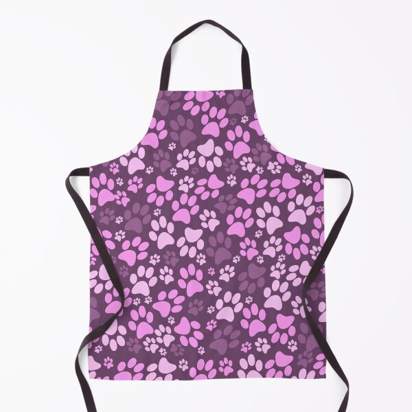 Item preview, dog footprints pink designed and sold by ZiphGames.