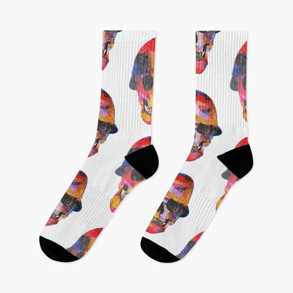 Item preview, Colorful skull designed and sold by FabianoReis.