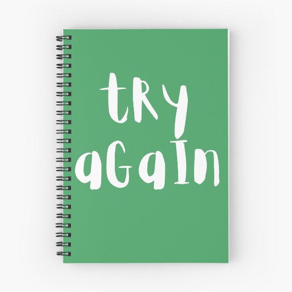 Item preview, Try Again, Quote designed and sold by designbyangelic.