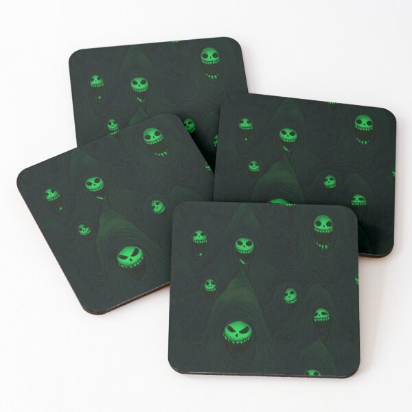 Item preview, Halloween Ghostly patterns. Green. designed and sold by ExtraEm.