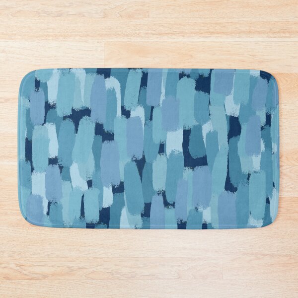Item preview, Abstract Shades of Blue, Paint Brush Effect  designed and sold by OneThreeSix.
