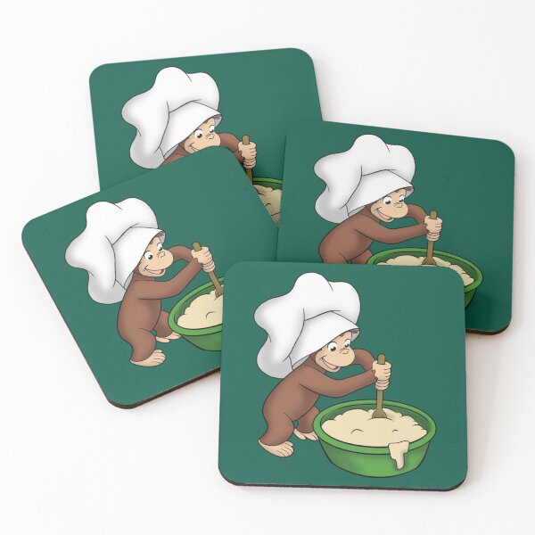 Item preview, Curious George baking a cake   designed and sold by BeaulahStark1.