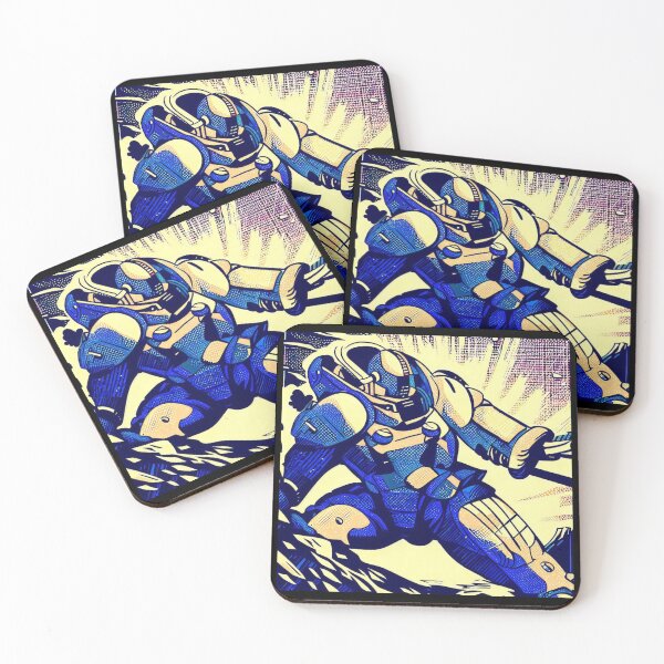 Item preview, SF - Anime Hero Woodcut 4 designed and sold by CrankyOldDude.