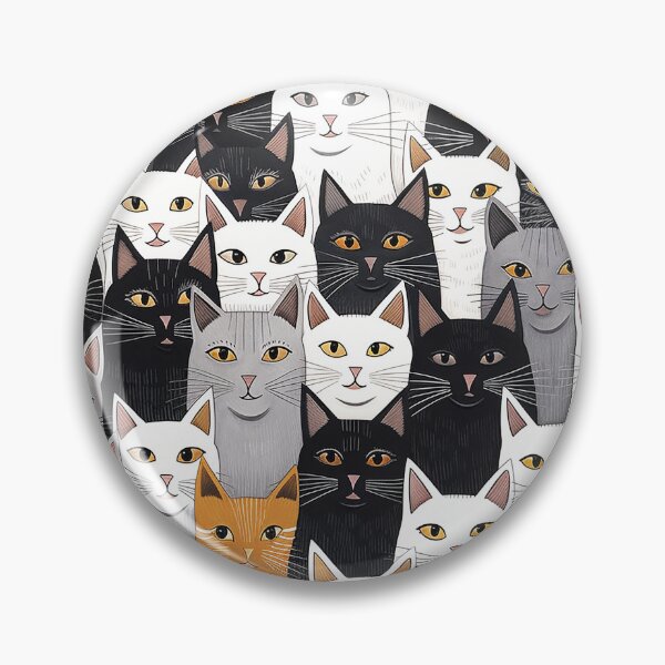 Item preview, Standing out. Cats Pattern, designed and sold by keithmagnaye.
