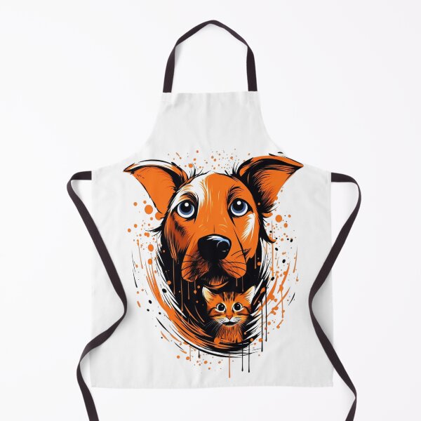 Item preview, Funny Orange Cat and Dog designed and sold by Creation Artful.