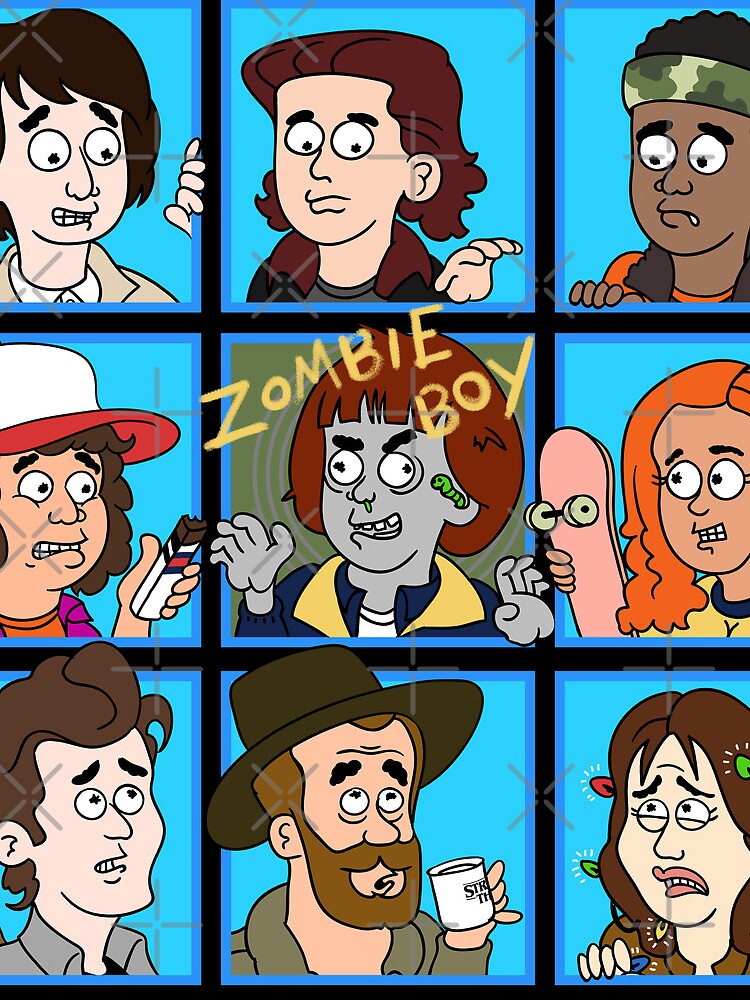 Thumbnail 4 of 4, Mini Skirt, Stranger Things: Zombie Boy | The Strange Bunch designed and sold by thelasttype.
