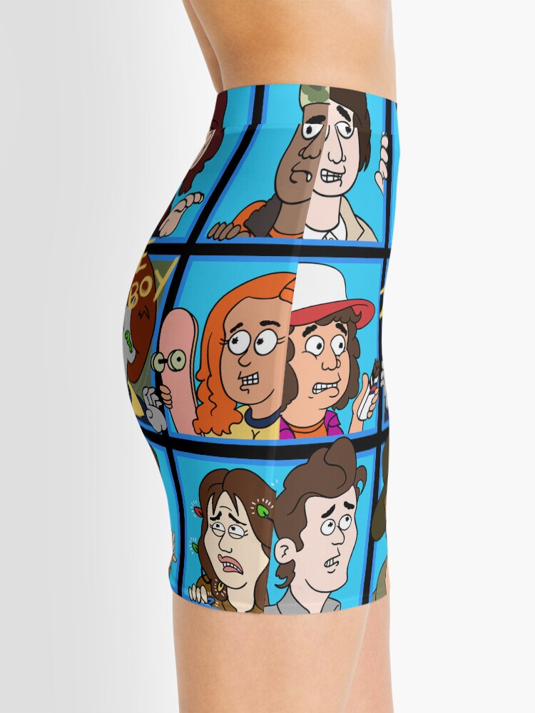 Thumbnail 2 of 4, Mini Skirt, Stranger Things: Zombie Boy | The Strange Bunch designed and sold by thelasttype.
