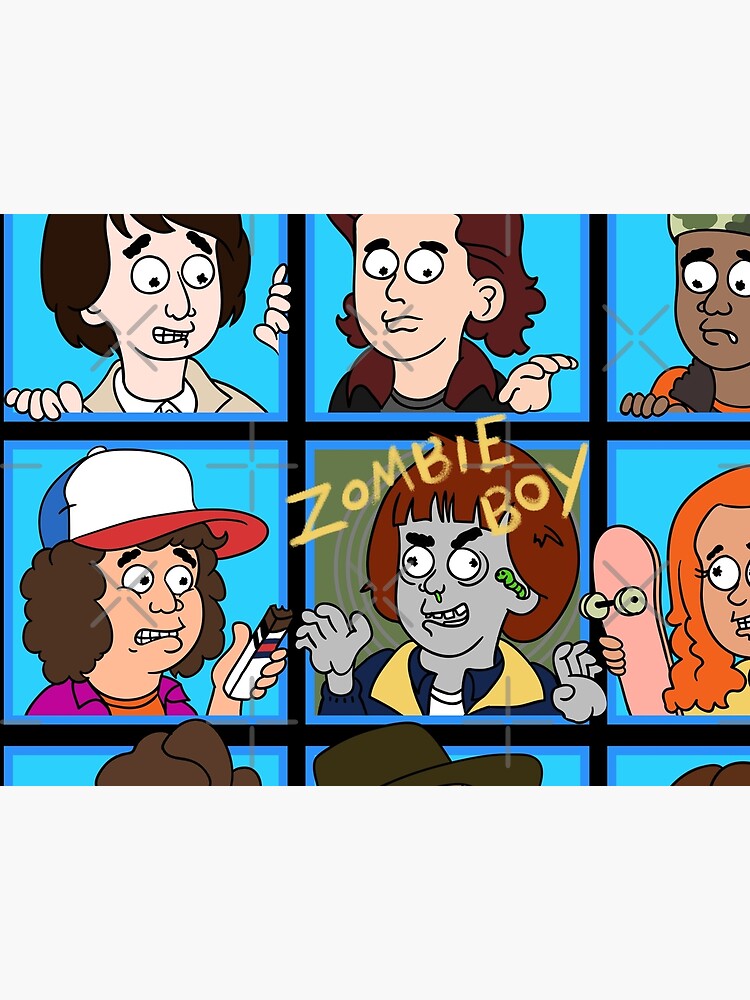 Thumbnail 5 of 5, Pet Mat, Stranger Things: Zombie Boy | The Strange Bunch designed and sold by thelasttype.
