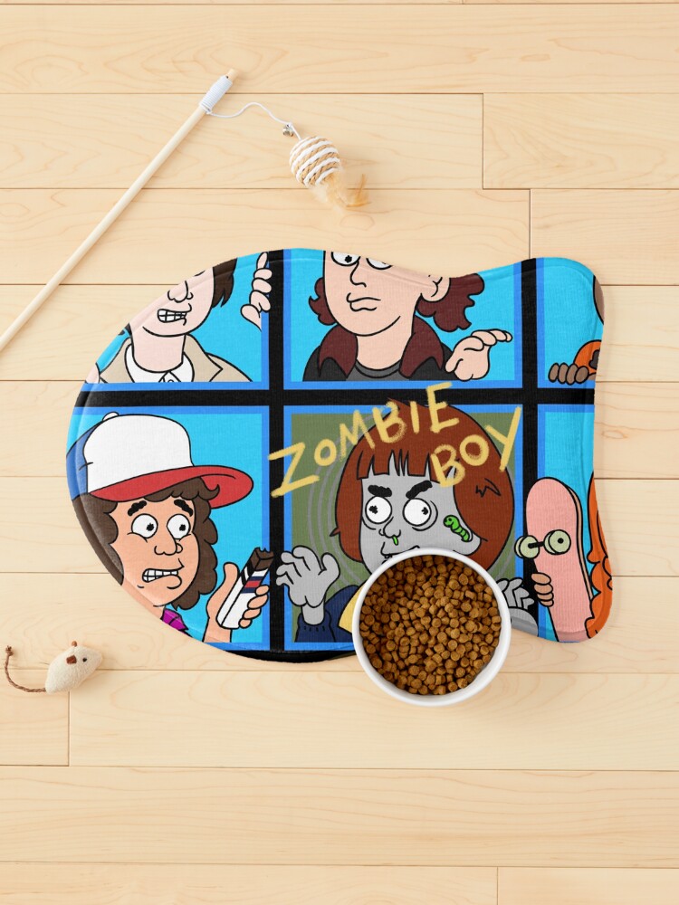 Thumbnail 1 of 5, Pet Mat, Stranger Things: Zombie Boy | The Strange Bunch designed and sold by thelasttype.