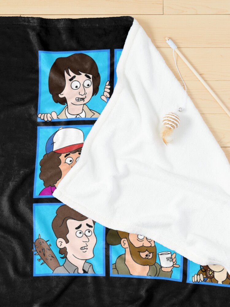 Thumbnail 3 of 6, Pet Blanket, Stranger Things: Zombie Boy | The Strange Bunch designed and sold by thelasttype.
