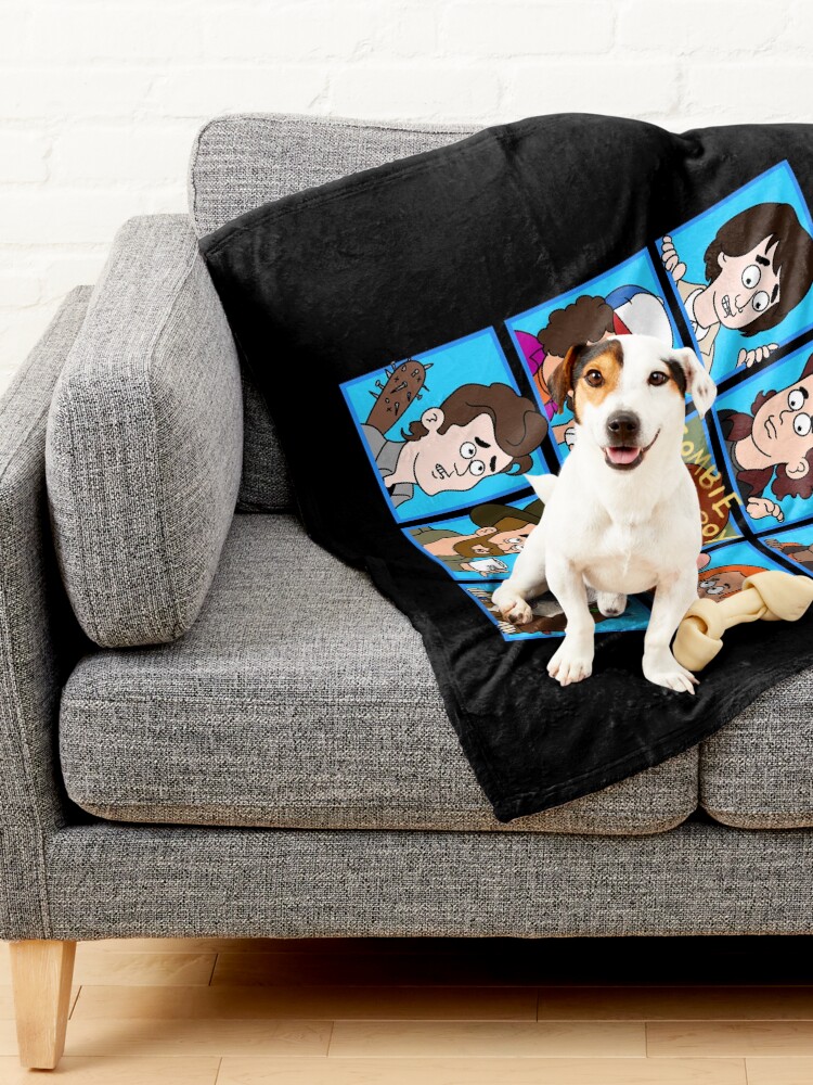 Thumbnail 2 of 6, Pet Blanket, Stranger Things: Zombie Boy | The Strange Bunch designed and sold by thelasttype.
