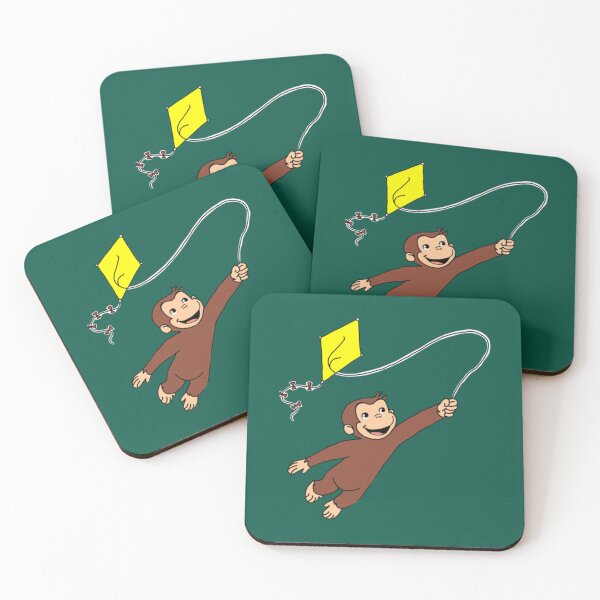 Item preview, Curious George - Flying Kite   designed and sold by BeaulahStark1.