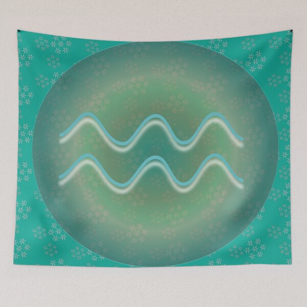 Item preview, Starsign Aquarius designed and sold by shimaart.