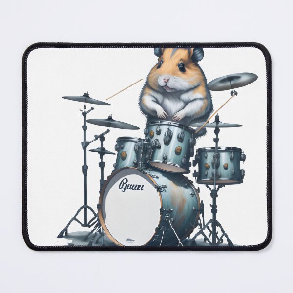 Item preview, The hamster dropped his drumstick. ,hamster lovers designed and sold by ratchawoot.