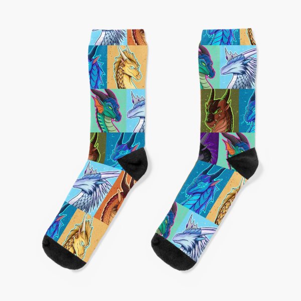 Dragons of Pyrriah Socks