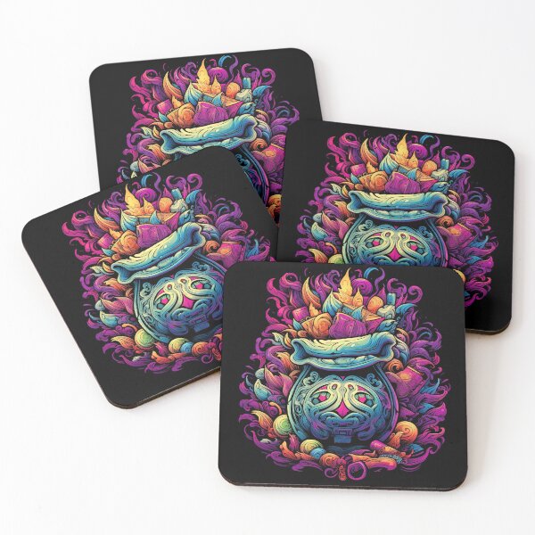 Item preview, Psychedelic Fire Pot: Dancing Flames designed and sold by PsyCloth.