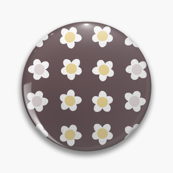 Item preview, Cute Flower Stripes Spring And Summer Floral Pattern Walnut Brown designed and sold by scorpiolane.